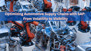 Automotive Industry assembly line and supply chain operations