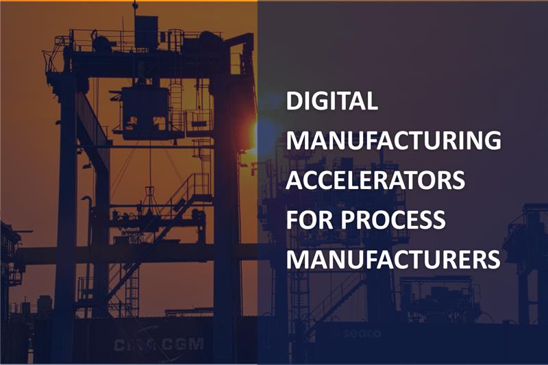 SAP DM accelerators for process manufacturing – brochure cover